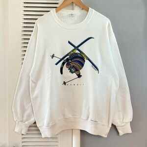Vintage 90’s Kliban Cat Ski Crazy Hawaii Crewneck Sweater
